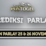 Prediksi Parlay Jitu 25 dan 26 November 2024