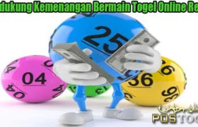 Pendukung Kemenangan Bermain Togel Online Resmi